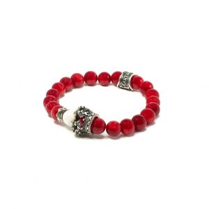 RED JADE SILVER CROWN