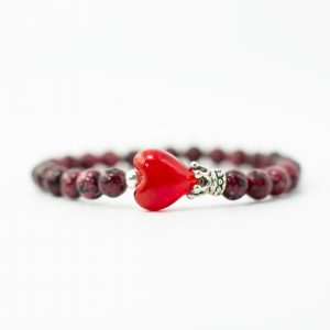 burgundi Italian heart