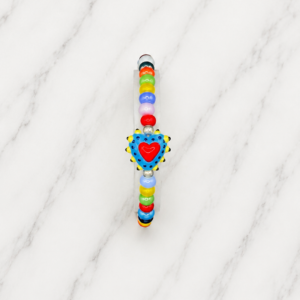 Cromobracelet cuore Murano